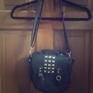 Used studded crossbody bag (see pics)